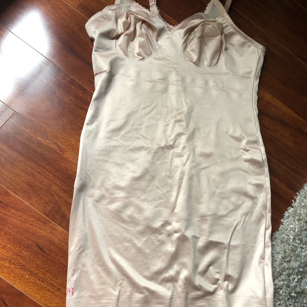 Ruby Ribbon Sheer Slip
